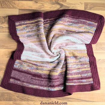 Fast and Easy Single Crochet Temperature Baby Blanket