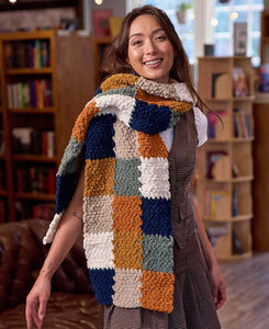 The Cross Checked Scarf