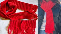 Red Goblin Scarf
