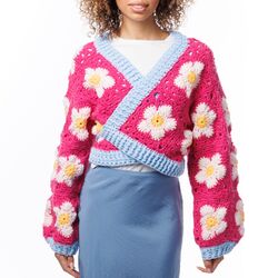 Perfect Posy Wrap Cardigan