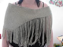 Fringe Shawl or Wrap