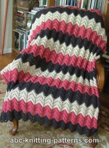 Crochet Patterns Galore - Lace Ripple Afghan