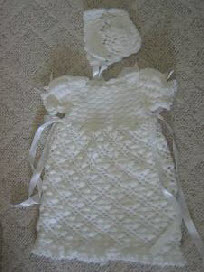 Christening Gown and Bonnet