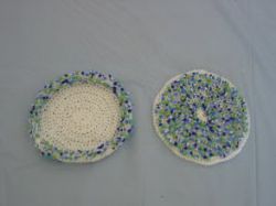 Round Beaded Coasters