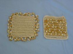 Square Beaded Coasters