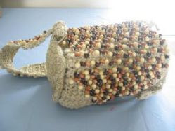 Hemp Beaded Purse