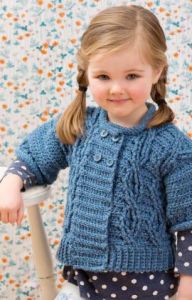 Crochet Patterns Galore - Cool Cables Sweater & Leg Warmers