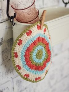 Vintage Blossom Dishcloth