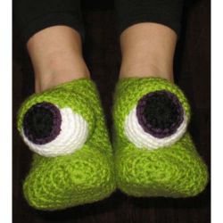 Monster Eyes Slippers