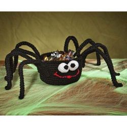 Silly Spider Treat Basket