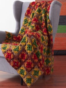 Fall Colors Granny Blanket