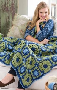 Flower Path Throw