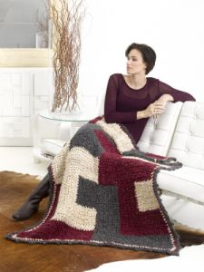 Modern Miters Afghan