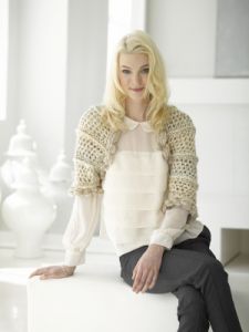 Openwork Crocht Shrug