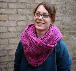 Chunky Tunisian Cowl