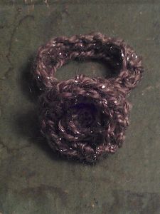 Sparkley Rose Ring