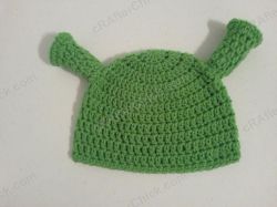 Shrek Ear Costume Beanie Hat