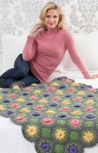 A Garden Of Flowers Throw