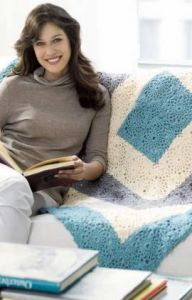 Soft Squares Throw