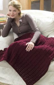 One-Skein Lap Throw