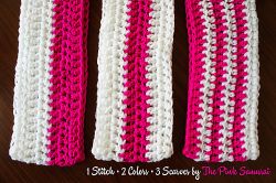 1-2-3 Circle Scarf Patterns 