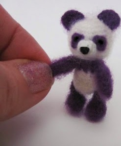 Miniature Purple Panda