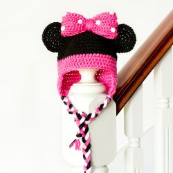 Minnie Mouse Baby Hat 