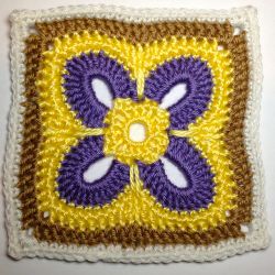 Flower Granny Square