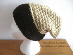 Moss Stitch Slouch Hat