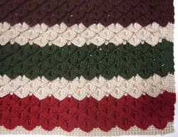 Crocodile Stitch Blanket 