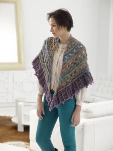 Falling Water Shawl