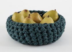 Medium Crocheted Bowl