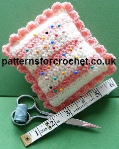 Peaches & Cream Pin Cushion