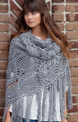 Crochet Patterns Galore - Sidewalk Shawl