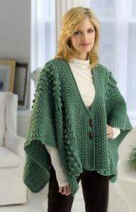 Aran Toggle Wrap