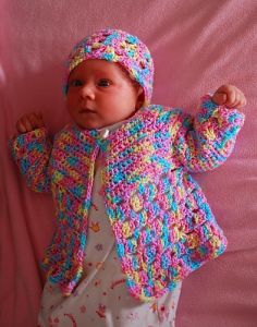 Jellybean Baby Cardigan 