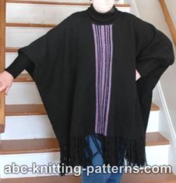 Poncho with Sleeves