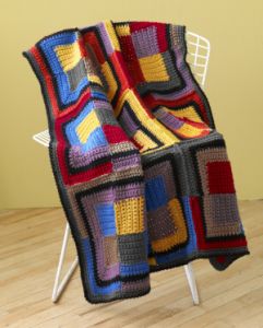 Patchwork Squares Throw