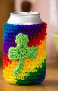 Shamrock Can Cozy