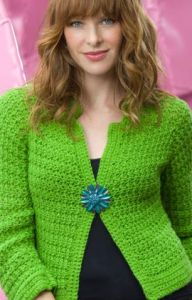 Sparkling Crochet Cardi 
