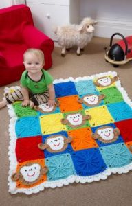 Monkey Around Baby Blanket