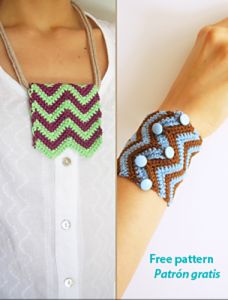 Zigzag Two Ways Bracelet and Necklace