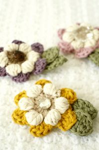 Mother's Day Flower Brooch