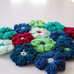 Puff Stitch Flower