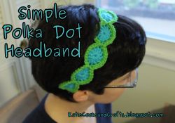 Simple Polka Dot Headband