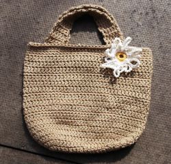 Summer Daisy Beach Bag 