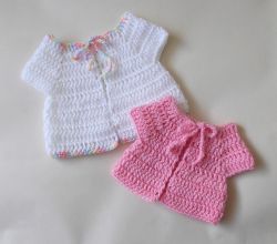 Premature Baby Sleeveless Jacket 