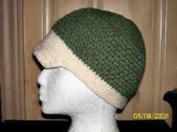 My Two Toned Beaked hat