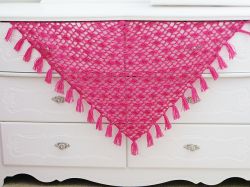 Tyra Triangle Shawl