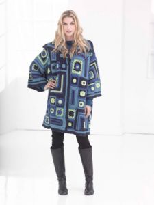 Patchwork Car Coat